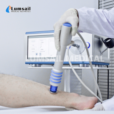 Máy nén khí trị liệu bằng máy nén khí ESWT Extracorporeal cho đau gót chân / chấn thương cơ bắp